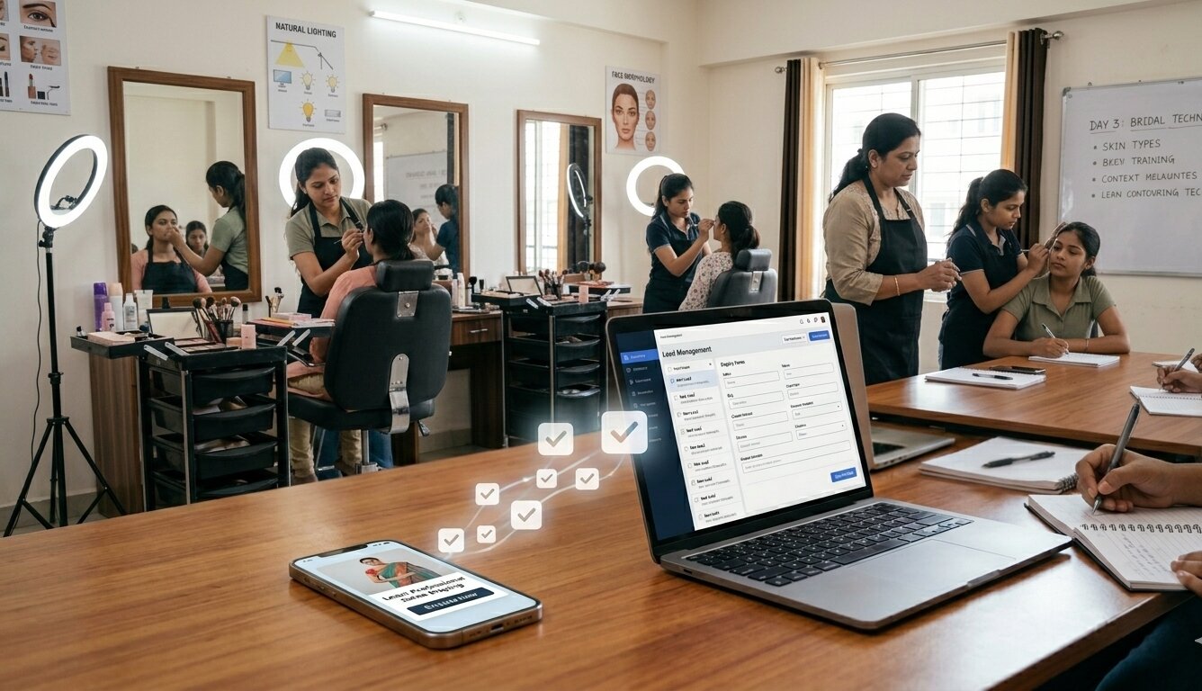 196+ Leads Generated for Beauty Training Academy